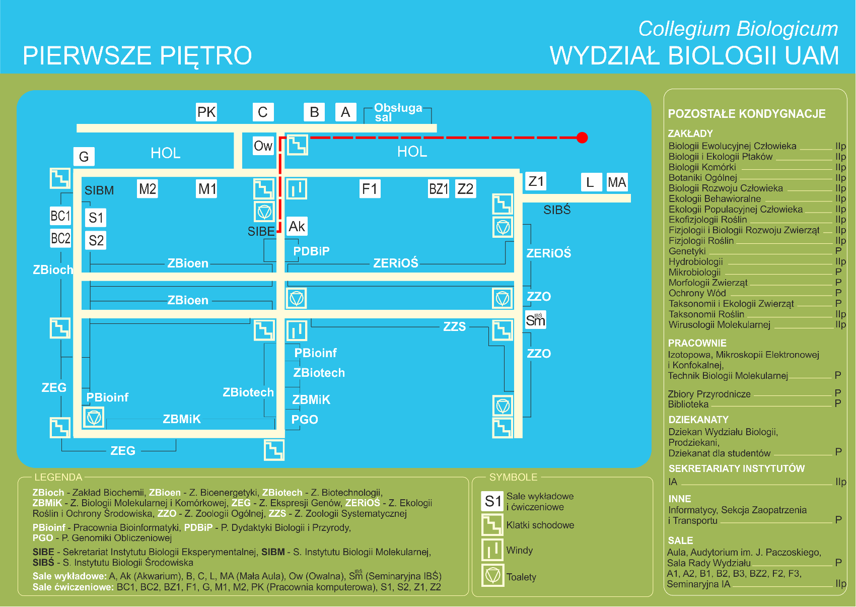 mapa sekretariat IBE