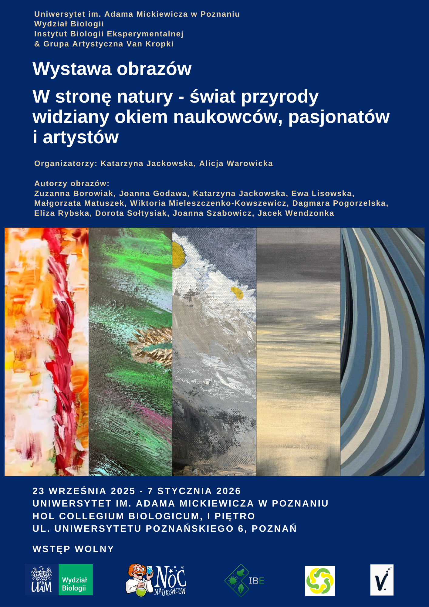 Wystawa obrazów – W stronę natury – świat przyrody widziany okiem naukowców, pasjonatów i artystów.